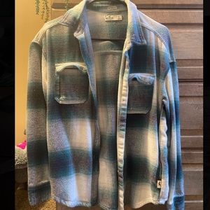 Hollister boyfriend fit flannel